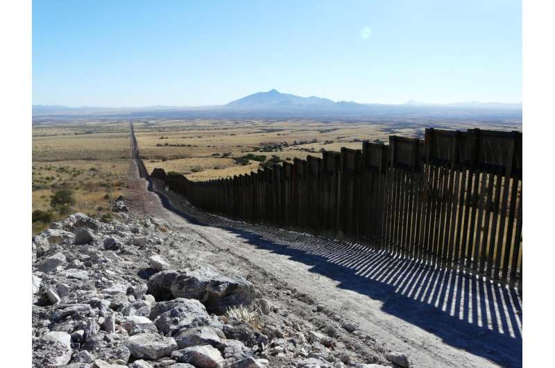 Border walls may pose big challenges to biodiversity -- but smaller ones to humans