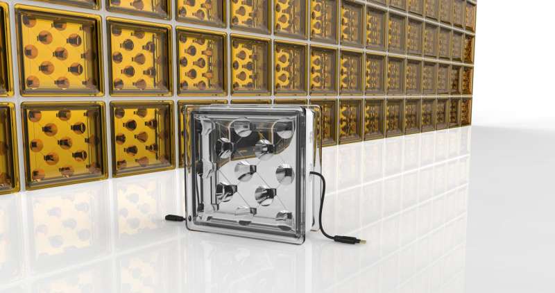 Buildings to generate their own power with innovative glass blocks