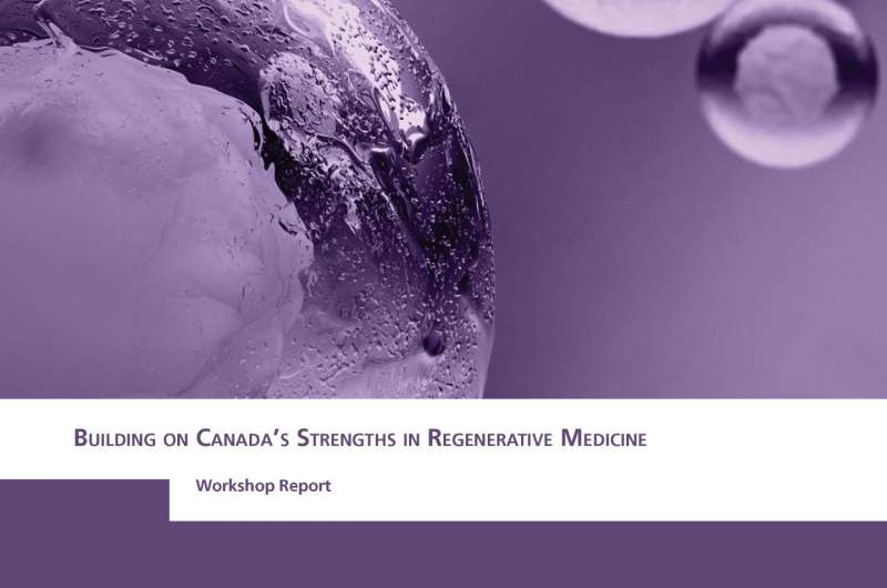 Canada continues to punch above its weight in the field of regenerative medicine