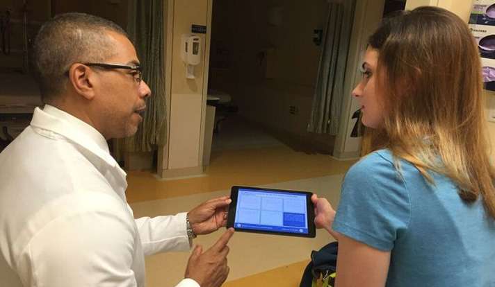 Can better tech improve doctor-patient conversations? A case study with CAT scans in the ER