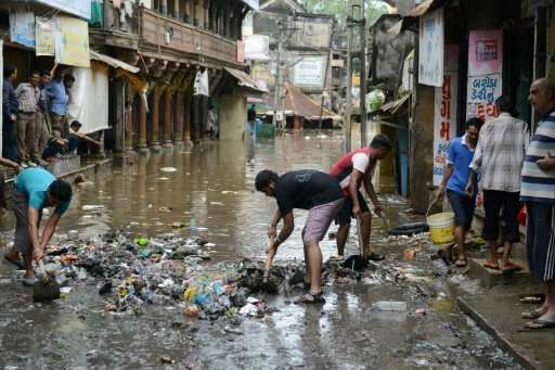 Central India is regularly stricken by flash floods, landslides and torrential rains
