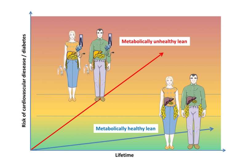 Characteristics of metabolically unhealthy lean people