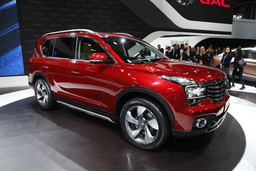 China's GAC could sell SUV in US for small-car price by 2019