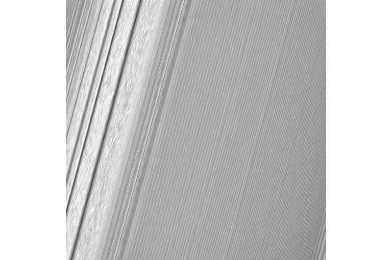 Close views show Saturn's rings in unprecedented detail