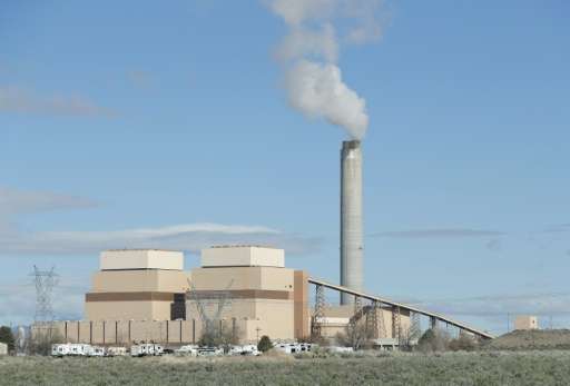 Coal plants, such as this one shown outside Delta, Utah, can  generates particles that are a respiratory hazard as well as clima