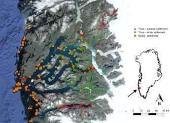 Coastal erosion threatens archaeological sites along Greenland’s fjords