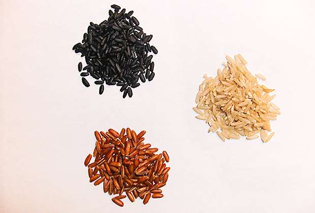 Colored rice may brighten the menu for diabetics in the future