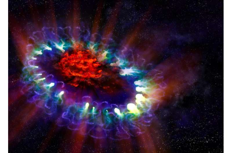Cosmic 'dust factory' reveals clues to how stars are born