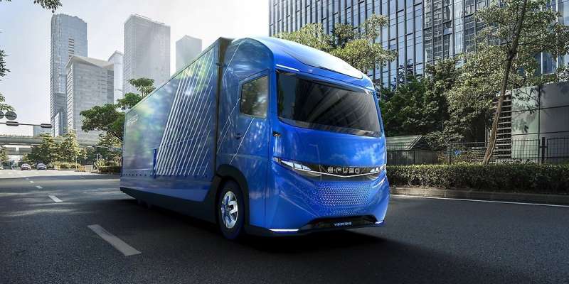 Daimler talks up regional intra-city electric truck distribution concept in E-Fuso Vision One