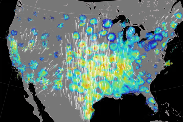 'Dark ecology project' will use past weather radar data to trace bird migrations