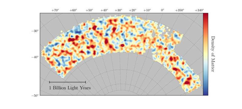 Dark Energy Survey reveals most accurate measurement of universe's dark matter