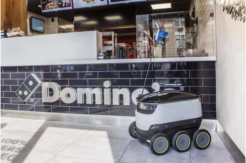 Domino's initiative uses robots for pizza delivery