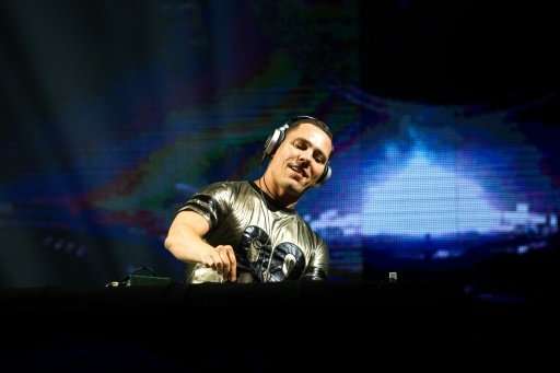 Dutch DJ Tiesto, pictured here during a show in the Dominican Republic in 2014, is a fan of streaming platform Mixcloud