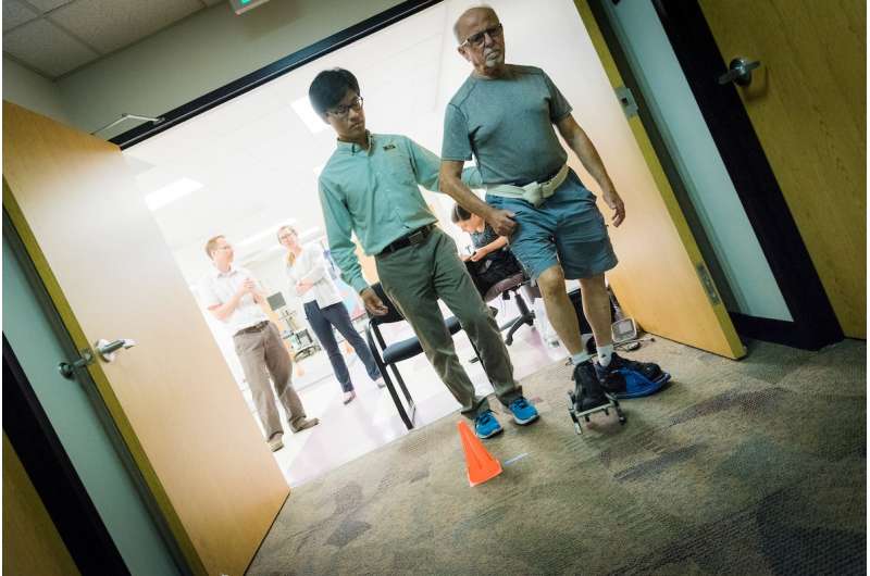 Early study shows shoe attachment can help stroke patients improve their gait
