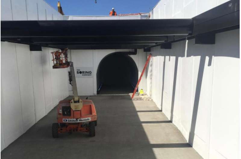 Elon Musk posts video of 'electric sled' for tunnel travel