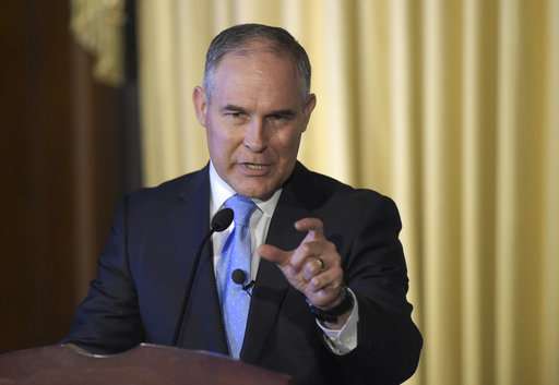 EPA chief: Carbon dioxide not primary cause of warming