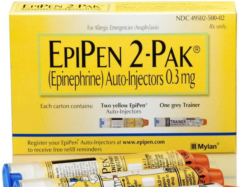EpiPen out-of-pocket costs more than doubled over decade