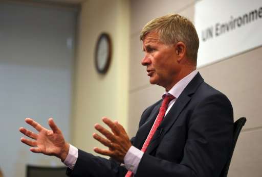 Erik Solheim, head of the UN Environment Programme, says China has much to do in the fight against climate change