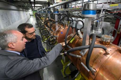 Europe's top physics lab CERN has launched a new  particle accelerator to connect to its Large Hadron Collider proton smasher, i
