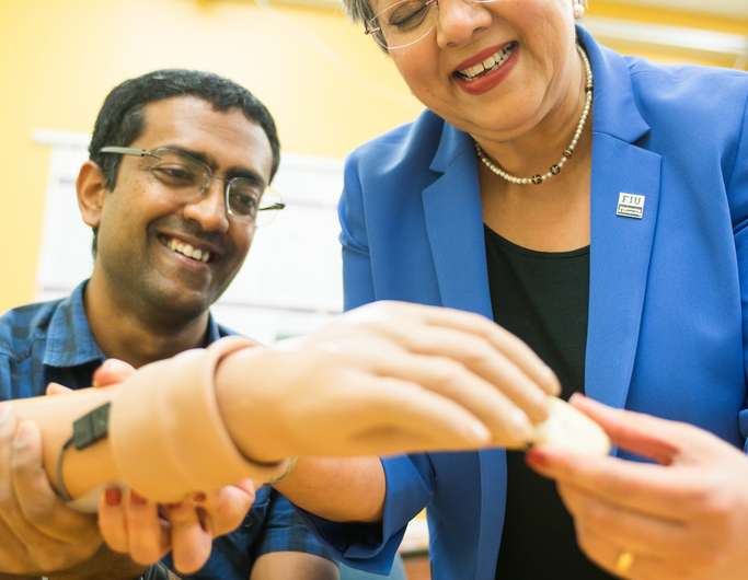 FDA approves first-in-human trial for neural-enabled prosthetic hand system developed at FIU