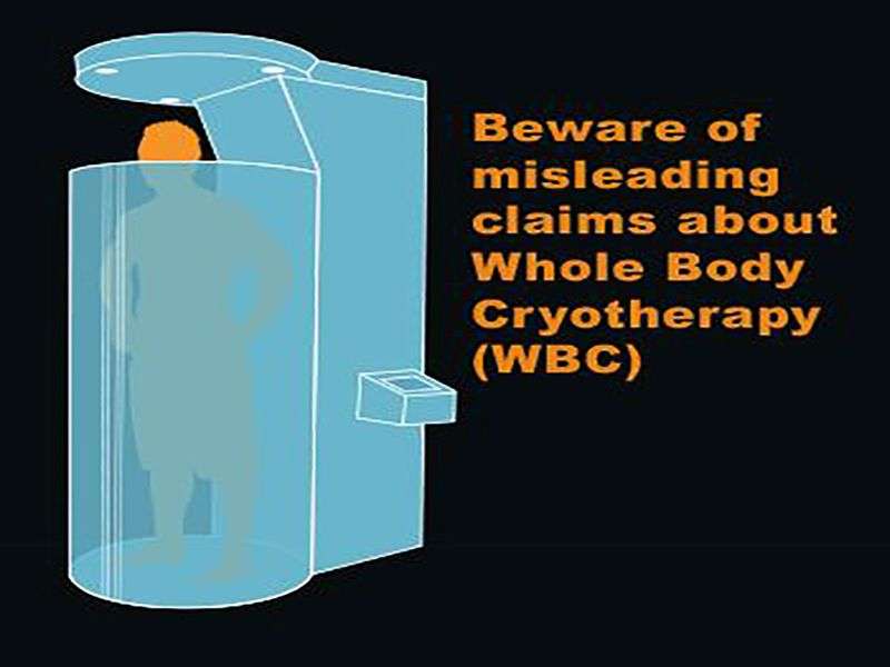 FDA throws cold water on whole body cryotherapy