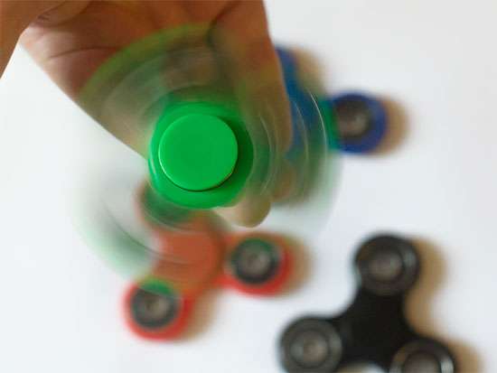 Fidget spinners—tool or toy?