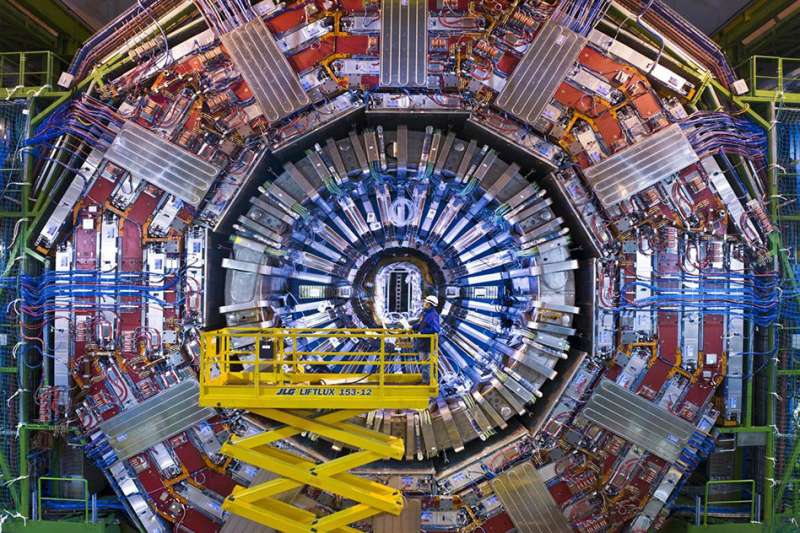First open-access data from large collider confirm subatomic particle patterns