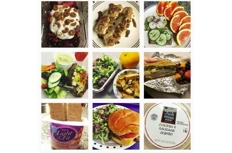 Food photos help Instagram users with healthy eating