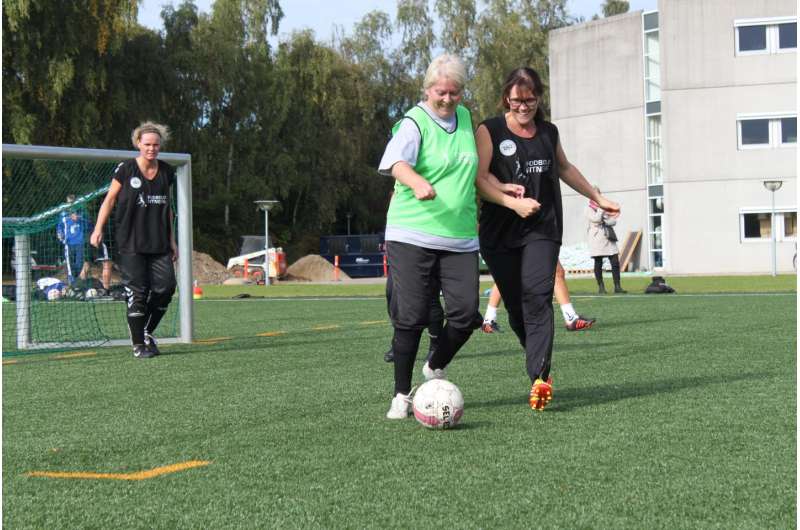 Football is medicine for women with high blood pressure