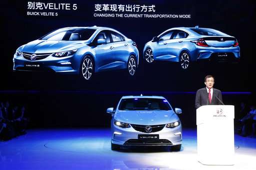 GM announces China version of hybrid Volt