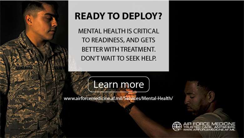 Good mental health critical to military readiness