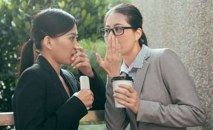 Have you heard? Gossiping isn't all bad