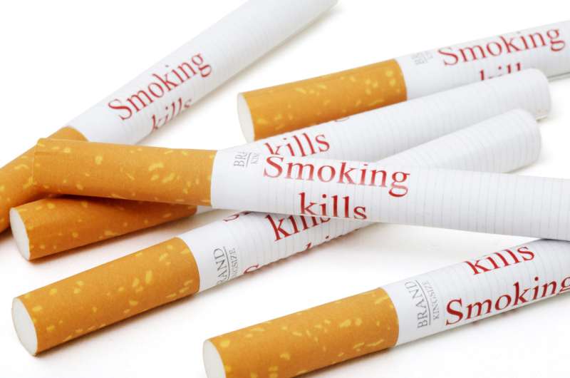 Health warnings on cigarettes could deter young people