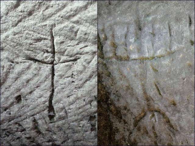 Hikers discover menorah and cross etched into cave walls in Israel