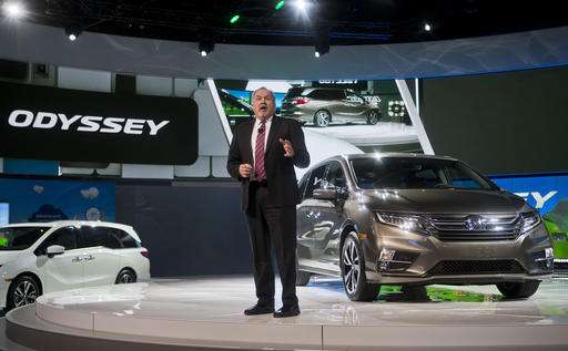 Honda unveils new Odyssey in small, scrappy minivan market