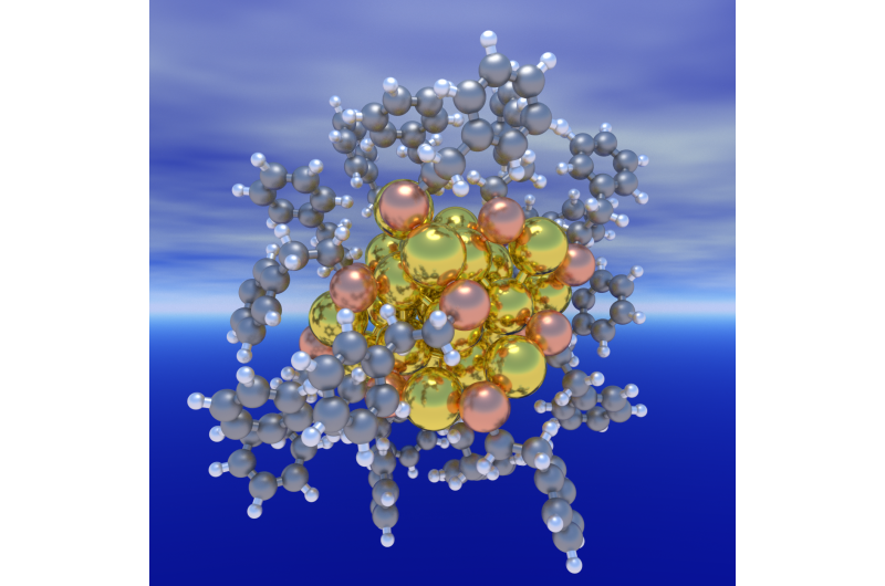 How do you build a metal nanoparticle?