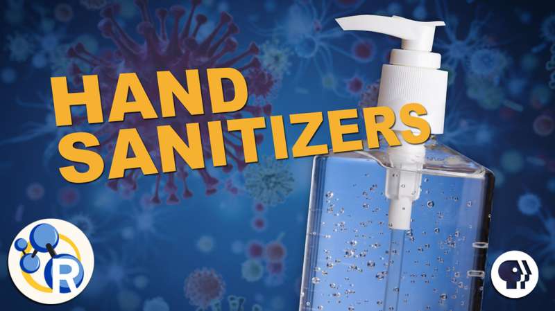 How hand sanitizers work (video)