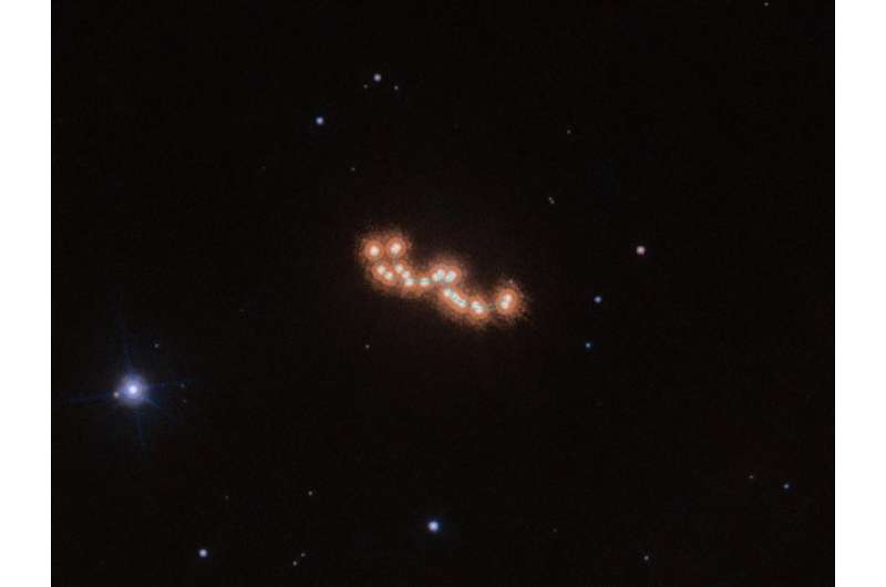 Hubble applauds waltzing dwarfs