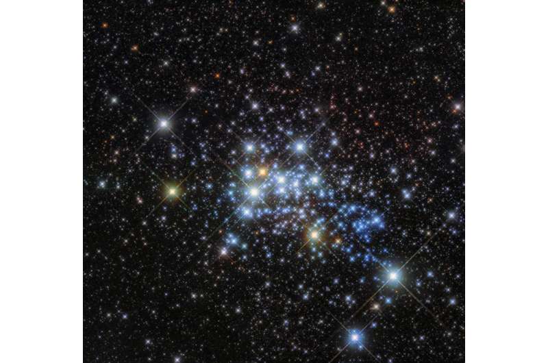 Hubble focuses on a hypergiant's home