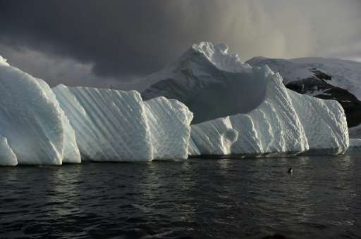 Huge ice blocks breaking off the Antarctic shelf could release vast amounts of water, significantly raising ocean levels