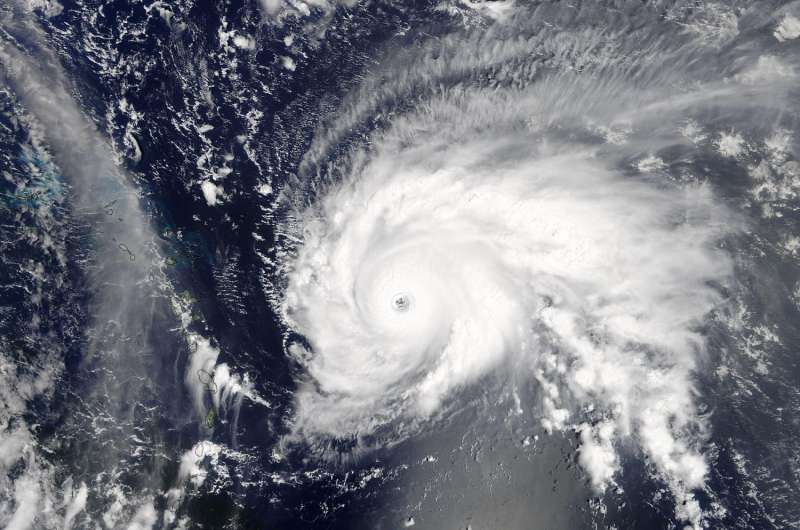 Hurricane Jose gives NASA's Terra satellite a clear eye