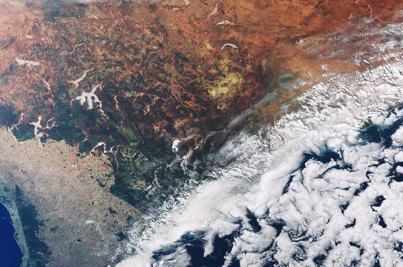 Image: Australia’s southwestern corner