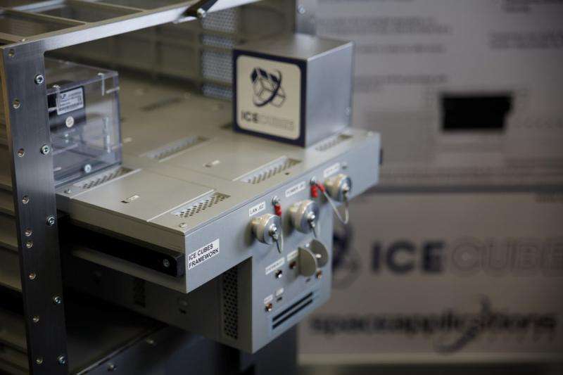 Image: "Ice Cube" modular experiment blocks bound for ISS