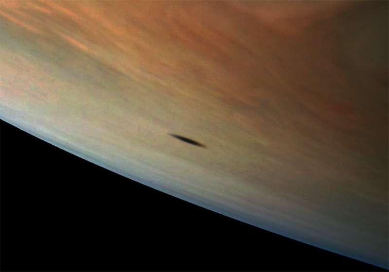 Image: Jovian moon shadow