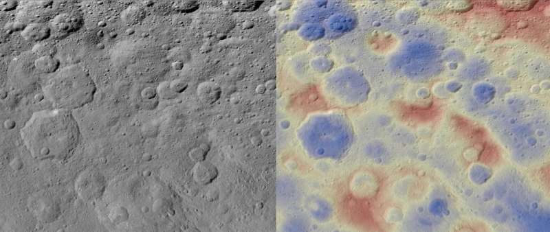 Image: Kwanzaa tholus on Ceres