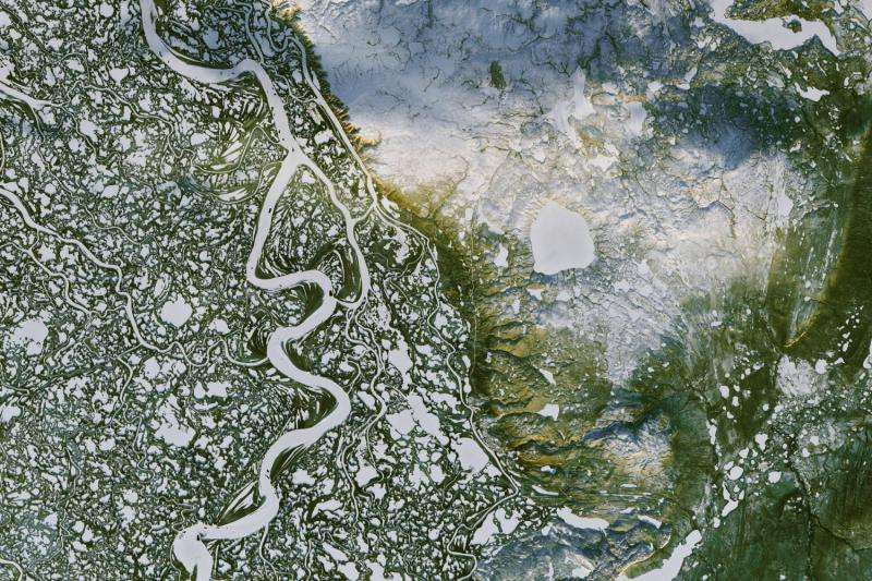 Image: Mackenzie River in Canada's Northwest Territories