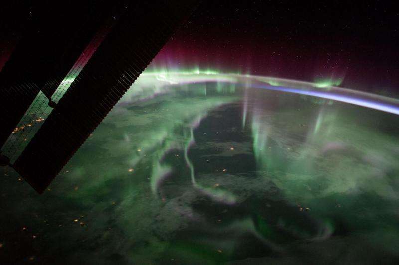 Image: Northern Lights over Canada from the ISS