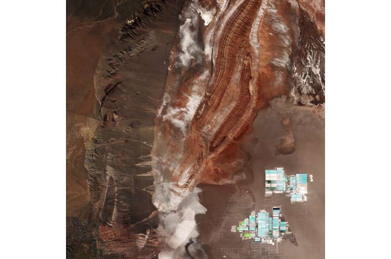 Image: Salar de Atacama from orbit