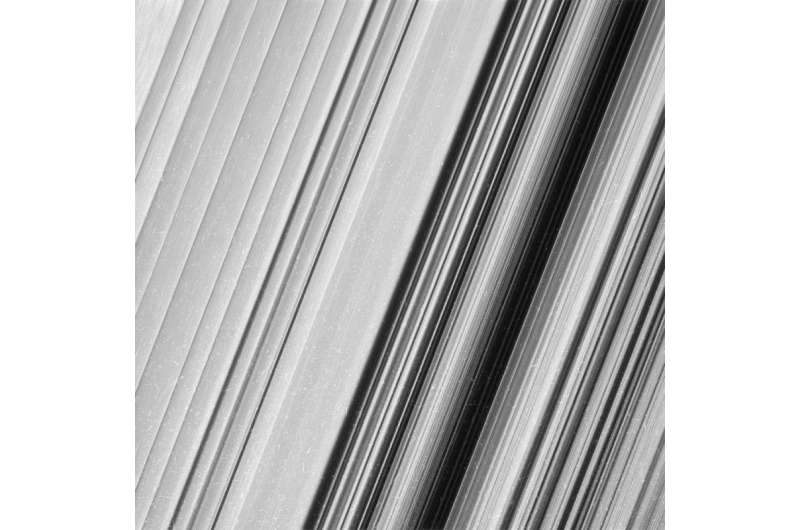 Image: Saturn’s B-ring close-up