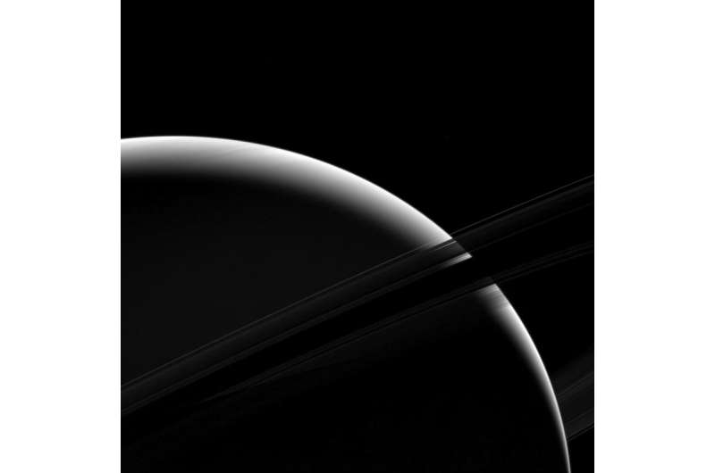 Image: Sliver of Saturn